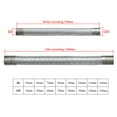 thumbnail image 4 of Fireproof gas water heater stainless steel 60-150mm aluminum strong universal exhaust Car intake pipe extension tube length, 4 of 4