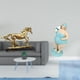 thumbnail image 2 of Escultura Figura Obra De Arte Arte Coleccionable Adorno Estatua De Caballo Para Escritorio Decoración Estantería Muebles De Sala Decoración Del Hogar Muñeca De Resina De Mujer De Playa, 2 of 8