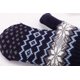 thumbnail image 5 of Guantes de lana de punto térmicos NQ para mujer Con solapa y almohadillas de cuero talla única, 5 of 5