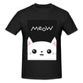 thumbnail image 4 of Bingfone Cat Meow Men'S Loose Fit Short-Sleeve Pocket T-Shirt, 4 of 7