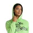 thumbnail image 4 of Nightmare Before Christmas Women's Graphic Fleece Hoodie with Long Sleeves, Sizes XXS-XXL, 4 of 4