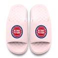 thumbnail image 2 of Youth ISlide Pink Detroit Pistons Primary Motive Slide Sandals, 2 of 5