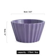 thumbnail image 3 of Ramekins 6 Oz Oven Safe, Creme Brulee Ramekins, Souffle Cups, Souffle Dishes For Oven-Purple-Set of 4, 3 of 7