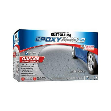 Rust-Oleum 251965 Epoxy Resin Garage Floor Kit, (Best Garage Epoxy Kit)