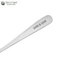 thumbnail image 4 of Stainless Steel Lotus Plain Baby Spoon Set Of 6 Pieces, Silver | Dishwasher Safe, 4 of 5