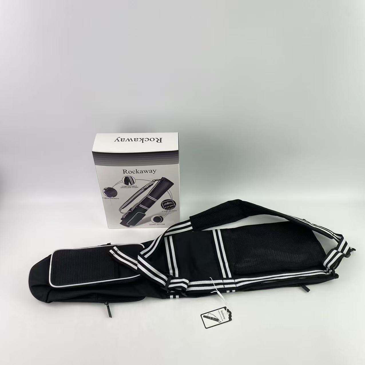 Rockaway Golf bags, Professional Golf Sunday Bag (Carry 3-9 Clubs) - 6 Carry Pockets & Adjustable Sling Strap Golf Carry Bag Ideal for Golf Course & Travel