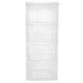 thumbnail image 1 of Caja Plástico Organizadora Prinsel Cajonera 4 Cajones 8490 83*39*35cm blanco, 1 of 2