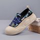 thumbnail image 4 of Mocasines Mujer Sparkle Sequin Platform Slip On Shoes, 4 of 6