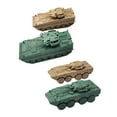 thumbnail image 4 of LeeQinersw 4x 1:144 Scale Vehicle Model Kits for Adults Educational Toy Style D, 4 of 9