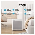 thumbnail image 3 of 200M True HEPA Air Purifier with 361 sq. ft. Coverage in White , High-Efficiency, 3 of 7