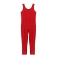 thumbnail image 3 of MSemis Kids Girls Sleeveless Gymnastics Tank Jumpsuit, 3 of 4