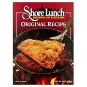 Fish Breading & Batter Mix, Original Recipe, 9 Ounce Box Of Breading & Batter Mix (Pack Of 1)
