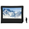 HamiltonBuhl 274" Diag. (132x240) Inflatable Outdoor Projector Screen, HDTV Format, Matte White Fabric