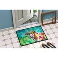 thumbnail image 4 of Carolines Treasures DAC3996MAT 18 x 27 in.  Hippie Animal Cow Doormat, 4 of 5