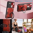 thumbnail image 4 of A03s Case, for Samsung Galaxy A03s Phone Case Metal Stand Ring Holder,Camera Lens Protector for Galaxy A03S,Slim Full Protection Shockproof Cases Cover for Women Men (Red), 4 of 14