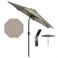 thumbnail image 3 of Panama Jack Outdoor Panama Jack Grey 9 Ft Alum Patio Umbrella W/Crank, 3 of 4