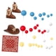 thumbnail image 5 of 31 piezas de decoraciones para tartas de vaquero con sombrero y bota para celebraciones de cumpleaños rojo, 5 of 9