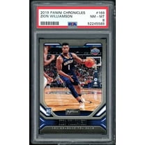 Zion Williamson Rookie Card 2019-20 Panini Chronicles #169 PSA 8