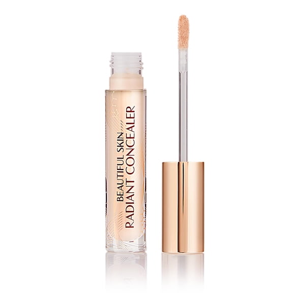Charlotte Tilbury Beautiful Skin Concealer - Under Eye Concealer & Color Corrector for Dark Circles - Hydrating, Medium-Buildable Coverage with a Radiant, Natural-Looking Finish - 2.5 Fair