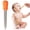 Orange, variant on PPKVUFD 1-Piece Liquid Pipettes Droppers 5ML, Plastic Clear Pipettes with Silicone Bulb Tip, Liquid Dropper for Feeding/Crafts/Candy Mold/Gummy Bear Maker/Oil