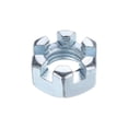 thumbnail image 1 of Écrou Hexagonal 3/4 Pouces-10, Grade 6.8 Acier Carbone, Argent, Lot de 1, 1 of 5