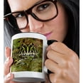thumbnail image 2 of 3drose, Pacman Frog, South American Horned Frog - Na02 Aje0361 - Adam Jones, 11oz Two-tone Black Mug, 2 of 6