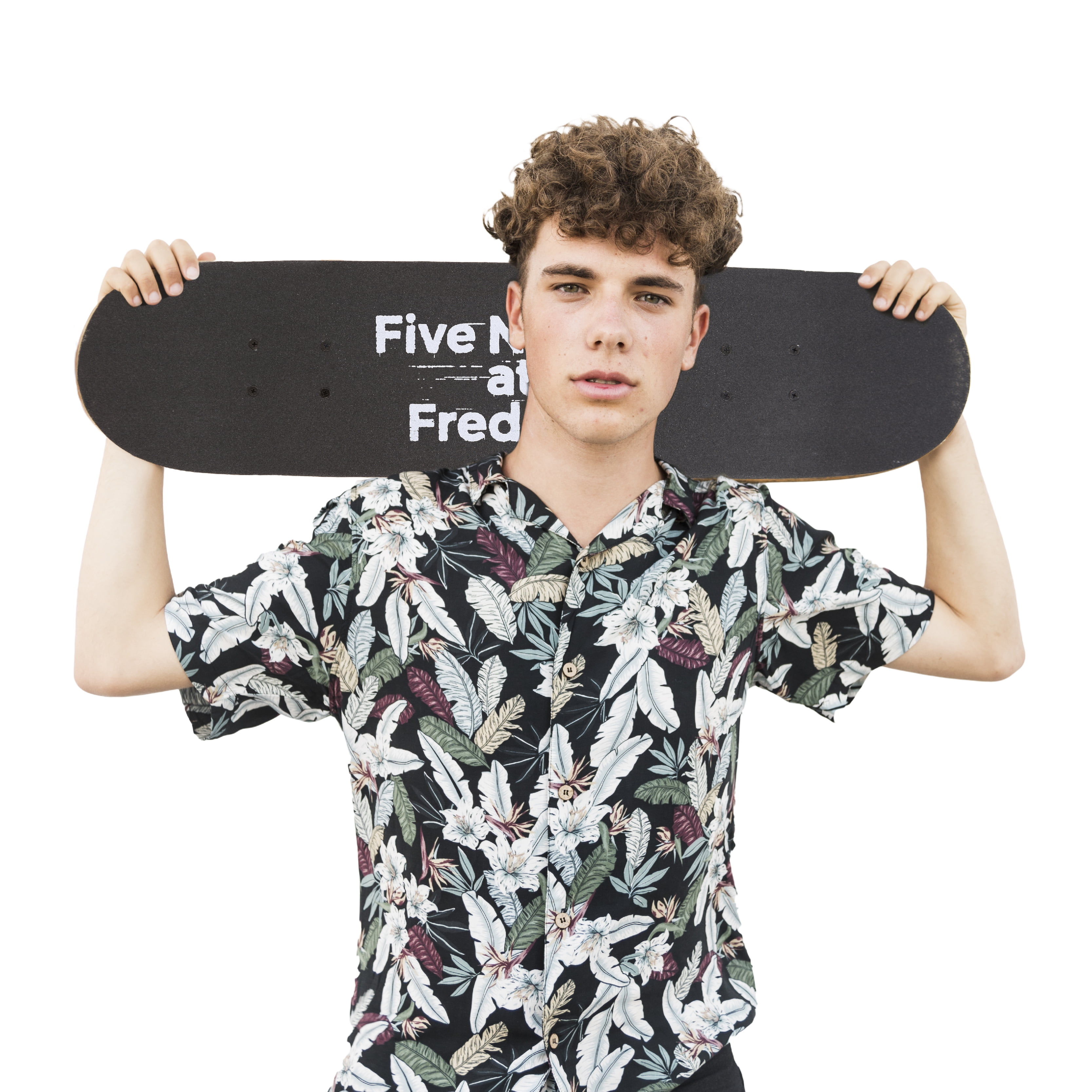 Five Nights at Freddy's 31" Complete Skateboard, Brown Bear, 50mm X 30mm Wheels, for Kids Ages 5+