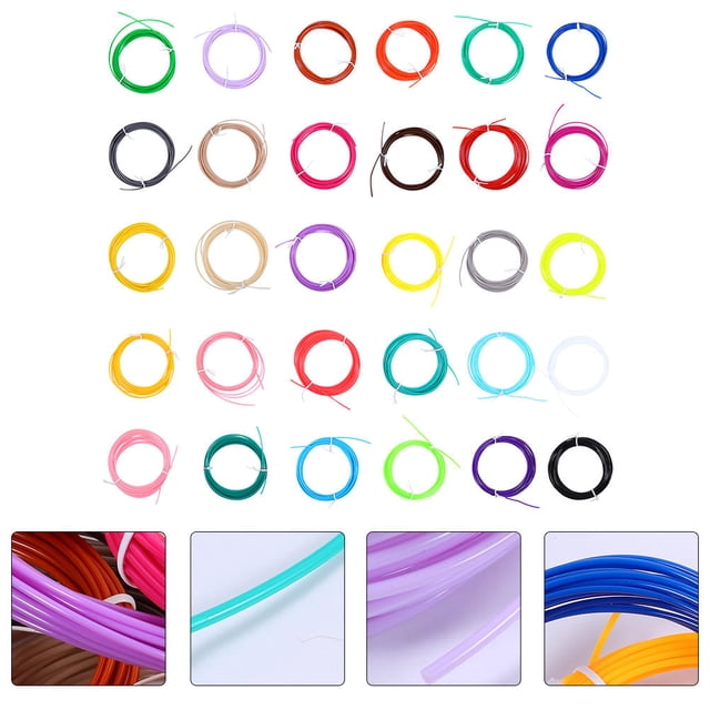 YSNOOWE Back to School 3D Pen Filament Refills for Creative Projects with Assorted Colors and Smooth Printing Performance 1.75mm
