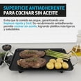 thumbnail image 3 of Parrilla Eléctrica con Superficie Antiadherente Extragrande (46×23 cm) – Control de Temperatura de 5 Niveles, Ideal para Carne, Huevos, Verduras y Más, 3 of 8