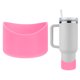 thumbnail image 1 of Uxcell Funda de Botella de Agua de Silicona [1PCS] - Funda Protectora Antideslizante para Proteger Botellas de Agua de Rasguños - [Rosa - 2.75 IN], 1 of 7