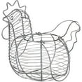 thumbnail image 2 of Metal egg basket Egg Chrome metal egg basket, 2 of 3