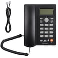 thumbnail image 2 of Caller ID Telephone Landline Phone with Clear Sound Speed Dial Mute Function for Home Office Hotel Wired Phone with Caller Identification Display, 2 of 7