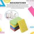 thumbnail image 5 of New Arrivals Large Cellulose Sponges,Kitchen Sponges for Dish, Duty Scrub Sponges,Non-Scratch Dish Scrubber Sponge Cookware 5 Pcs, 5 of 9