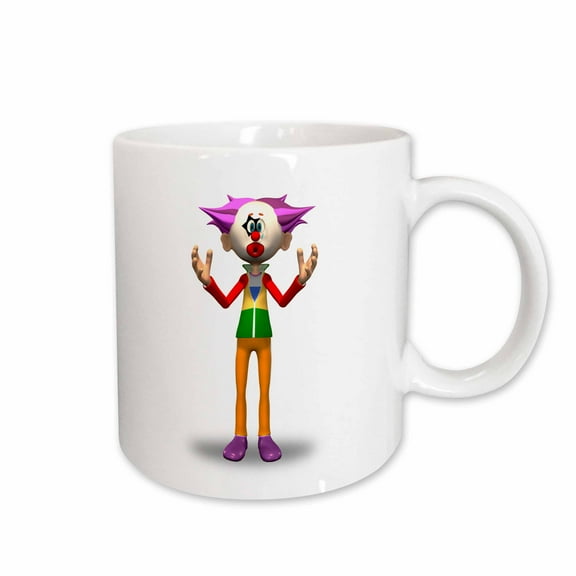 3drose, Sad Clown, 11oz Mug