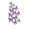 thumbnail image 1 of Transemion Glitter And Exquisite Stickers For Amazing Home Decor With Butterflies Various LK12 Purple 1Set, 1 of 6
