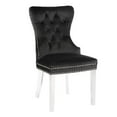 thumbnail image 4 of WINGBACK DINING CHAIR in Black SET OF 6, 4 of 6