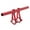 Red, variant on CNC Kids Handlebar Grip for SUR-RON Ultra Bee 2023 2024 Electric Dirt Bike