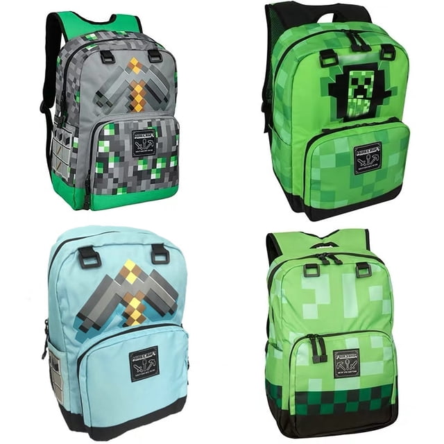 Mochila escolar Minecraft para niños