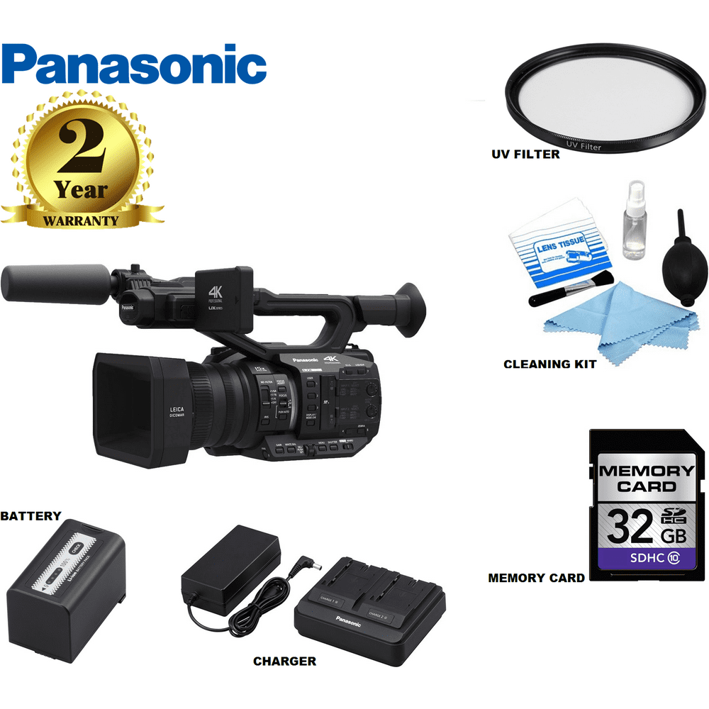 Panasonic AGUX90 4K/HD Professional Camcorder USA