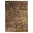 thumbnail image 5 of Rugsotic Carpets Hand Tufted Shag Polyester Eco-Friendly Area Rugs - 4'x6', Rectangle, Honey, Plain Solid Design, High Pile Handmade Anti Skid Rugs for Living Room, Bed Room K00111, 5 of 5