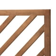 thumbnail image 4 of Baxton Studio Belisma Modern and Contemporary Ash Walnut Finished Wood Queen Size Headboard, 4 of 9