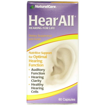 Natural Care HearAll Capsules, 60 CT