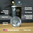 thumbnail image 4 of Bevvee Insulated Travel Tumbler 20 oz Flag Of South Carolina South Carolina Enthusiast Gifts Tumblers, 4 of 4