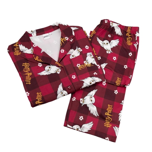 Harry Potter Womens Hedwig Long Pyjama Set