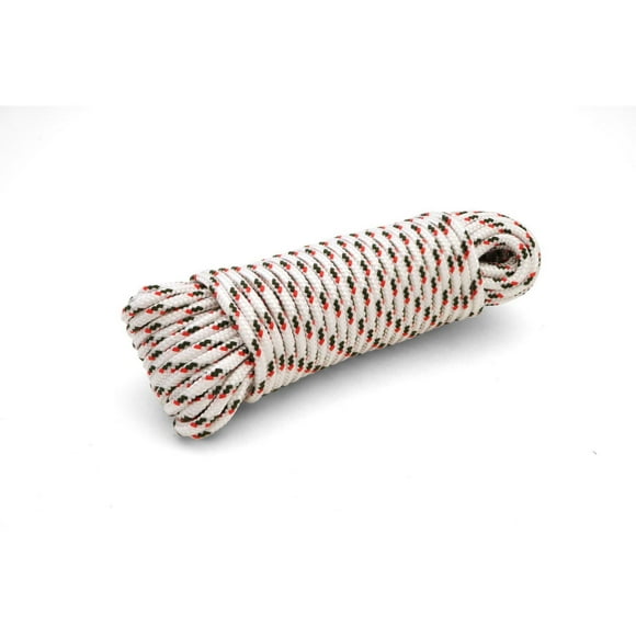 Coghlan's 5mm Utility Cord for Multi-Purpose Use 50 ft. Length, White, 50 ft. and up to 45 kg. load