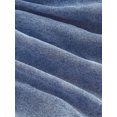 thumbnail image 4 of Women Blue Denim A-Line Mini Skirt With Ruffle Hem, 4 of 4