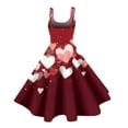 LHOO Valentines Dresses for Women 2025 Spaghetti Strap Summer Dresses