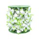 thumbnail image 2 of 82 pies / 25 m Rose Flower Faux Pearl String Beads Garland Roll para el jardín de su casa Blanco Sunnimix cadena de perlas de flores, 2 of 7