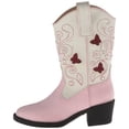 thumbnail image 4 of Roper Western Boots Girls Butterfly Child Pink 09-018-1201-1215 PI, 4 of 5