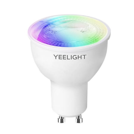 Yeelight GU10 S-mart B-ulb Intelligent Lamp W1 A C220-240V 4.5W Wifi Connected/ APP/Voice Control/ Music & Game Sync/ Dimmable Brightness Adjustable/ Color Temperature Changing